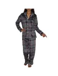   Vera Comfortable Fit Gorgeous Pajama / Loungewear Set   Gray & Pink