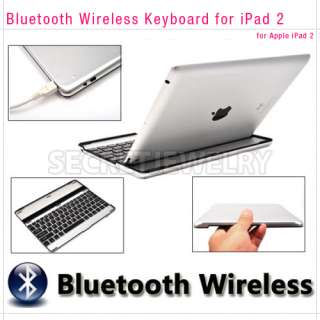   Thin Light Bluetooth Wireless Keyboard Dock Case for iPad 2  