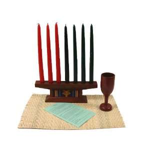  Kwanzaa Traditional Candleholder & Celebration Set   Made 