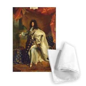 Louis XIV in Royal Costume, 1701 (oil on   Tea Towel 100 