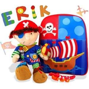  Personalized Aye Captain Pirates Kids Gift Set 