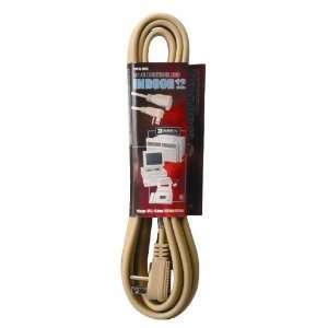   03535 14/3 12 Foot Air Conditioning Cord, Beige