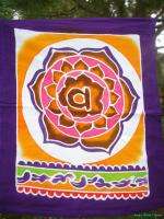 Chakra Yoga Prayer meditation Garden Flag banner Batik Balinese Hindu 