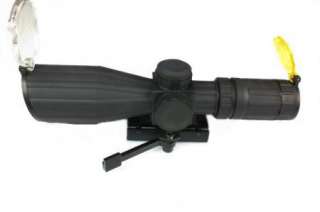   Rubber Coated Dual illuminated Red/Green Scope w/ quick release  