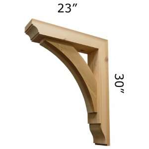  Pro Wood Construction Handcrafted Wood Bracket 02T21
