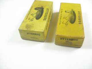VINTAGE ARBOGAST JITTERBUG FISHING LURE EMPTY PICTURE BOXES  