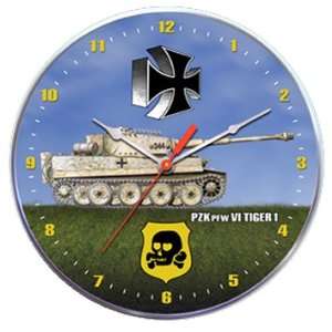  World War II Pzk Pfw VI Tiger Tank Collectible Wall Clock 