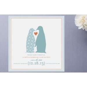  Penguins Save the Date Cards by pottsdesign Health 