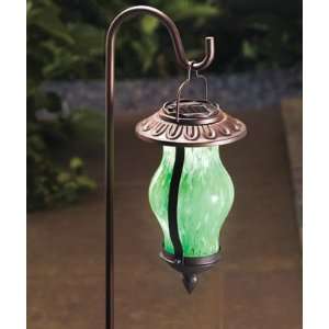  Green Vglass Solar Lantern Stakes 