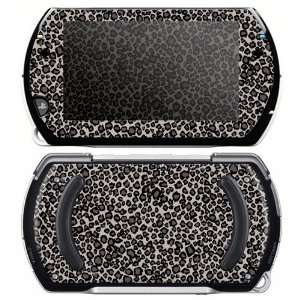 Sony PSP Go Skin Decal Sticker   Grey Leopard