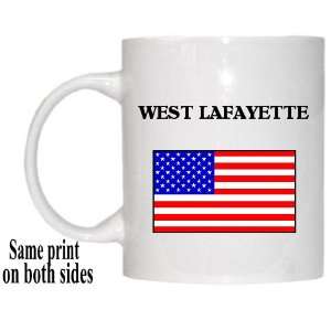  US Flag   West Lafayette, Indiana (IN) Mug Everything 