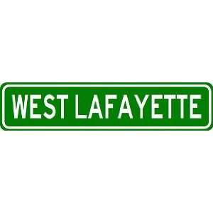 WEST LAFAYETTE City Limit Sign   High Quality Aluminum  