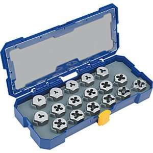  Irwin 17 Piece PTS Fractional Die Set