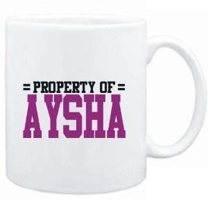    Mug White  Property of Aysha  Female Names