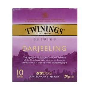 Twinings Darjeeling Tea, 10 ct  Grocery & Gourmet Food