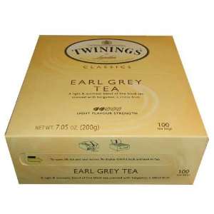 Twinings North America Inc. Tea, Earl Grey, 100 Count  