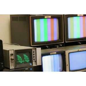  Tv Studio Monitors   Peel and Stick Wall Decal by 