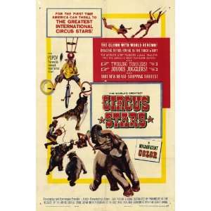  Circus Stars (1960) 27 x 40 Movie Poster Style A