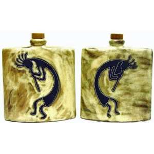 Mara Stoneware Decanter 24oz   Kokopelli Traditional  