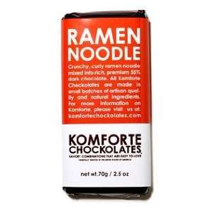   , Ramen Noodle in 53% Dark Chocolate, 2.5 Ounce Bar 