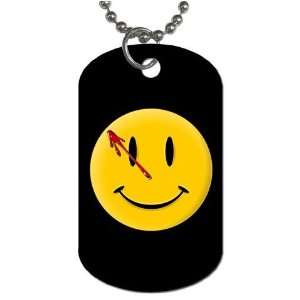    Watchmen Smiley Face Double Sided Dog Tag a 