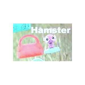   Pet Shop Beige Hamster w/Teal Basket Toy #5 2010 Toys & Games