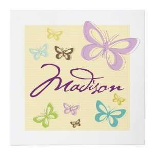  Butterfly Madison 20x20 Gallery Wrapped Canvas Baby