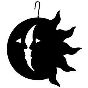  Sun/Moon Silhouette 13.75in.W x 16.5in.H x 0in.D