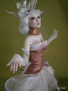 Rosalie by Claudia Raddi, OOAK Art Doll sculpture, no fairie, IADR 