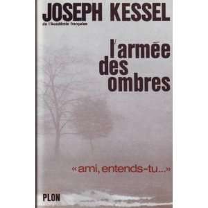  LARMEE DES OMBRES Joseph Kessel Books