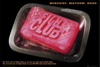 FIGHT CLUB   MOVIE POSTER (SOAP) (SIZE 36 X 24)  