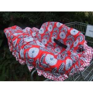  Mod Floral   Tuffet Too Shopping Cart Cover Baby