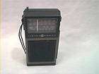 Vintage GE FM AM TV Sound TRANSISTOR RADIO w box  
