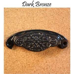 Decorative Providence Design Solid Brass Bin Pull Dark Bronze Finish 