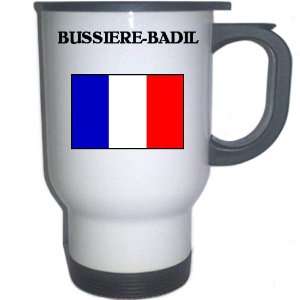 France   BUSSIERE BADIL White Stainless Steel Mug 