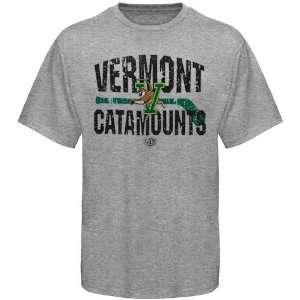   Time Hockey Vermont Catamounts Ash Rockaway T shirt