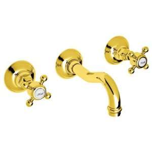  ROHL COUNTRY BATH ACQUIWALL MOUNTED THREE HOLE LAVATORY 