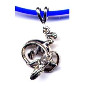 18 Blue Iguana Necklace Sterling Silver Jewelry 