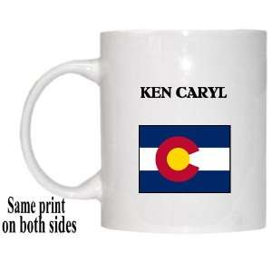    US State Flag   KEN CARYL, Colorado (CO) Mug 