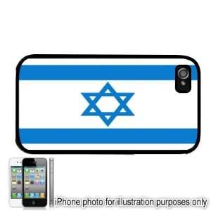  Israel Israeli Flag Apple iPhone 4 4S Case Cover Black 