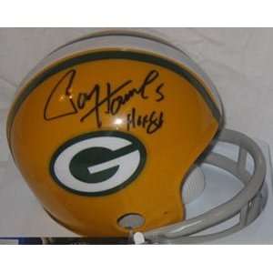  Paul Hornung Autographed Helmet   Replica Sports 