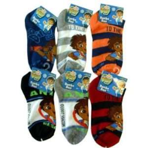  Go Diego Go Size 6 8 Asst Childrens Ankle Socks Case 