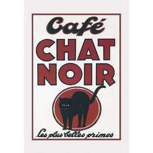  Vintage Art Caf Chat Noir   01616 7