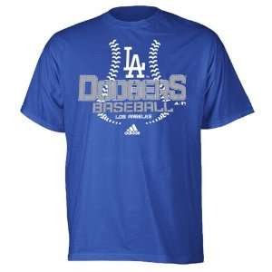  Los Angeles Dodgers Youth MLB Swift Sweep T Shirt (Blue 