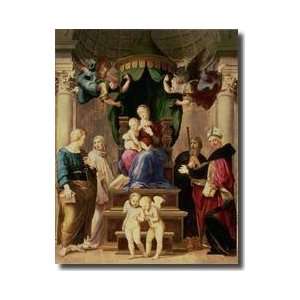  Madonna Of The Baldacchino Giclee Print