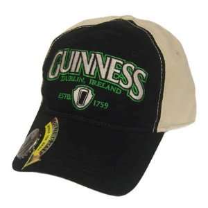  GUINNESS BEER DUBLIN IRELAND BOTTLE OPENER HAT CAP BLK 