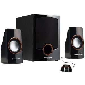 QuantumFX CS 62 2.1 Channel Speaker With Built In Active 