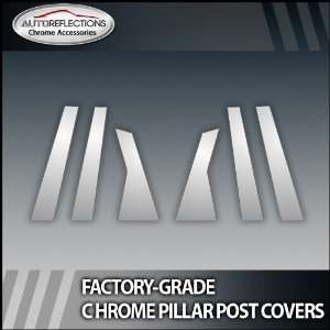  2010 2012 Honda Crosstour 6Pc Chrome Pillar Post Covers W 
