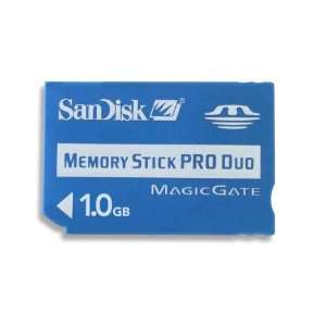  SanDisk 1 GB Memory Stick Pro Duo 1GB (SD MSPD1024A10 