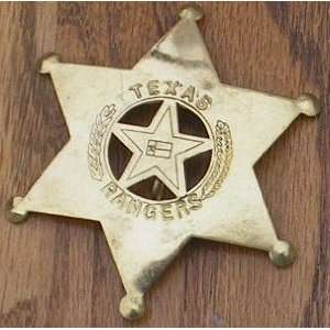   Texas Ranger 6 Point Obsolete Old West Police Badge 